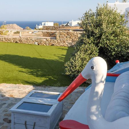 Manolia Luxury Private House By Mykonian Kazarte Villa Kalo Livadi Luaran gambar