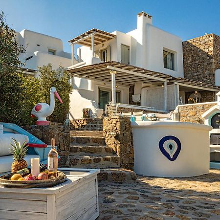 Manolia Luxury Private House By Mykonian Kazarte Villa Kalo Livadi Luaran gambar