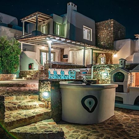 Manolia Luxury Private House By Mykonian Kazarte Villa Kalo Livadi Luaran gambar