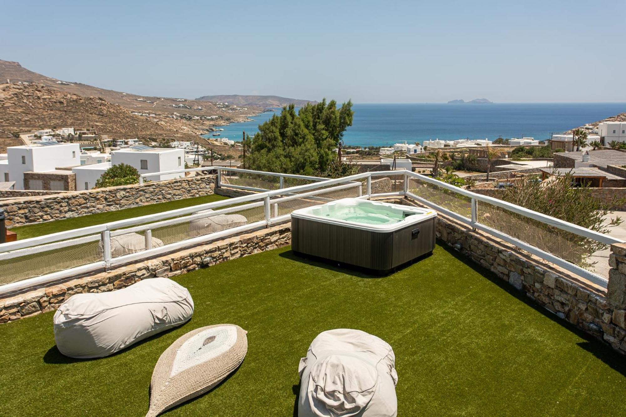 Manolia Luxury Private House By Mykonian Kazarte Villa Kalo Livadi Luaran gambar
