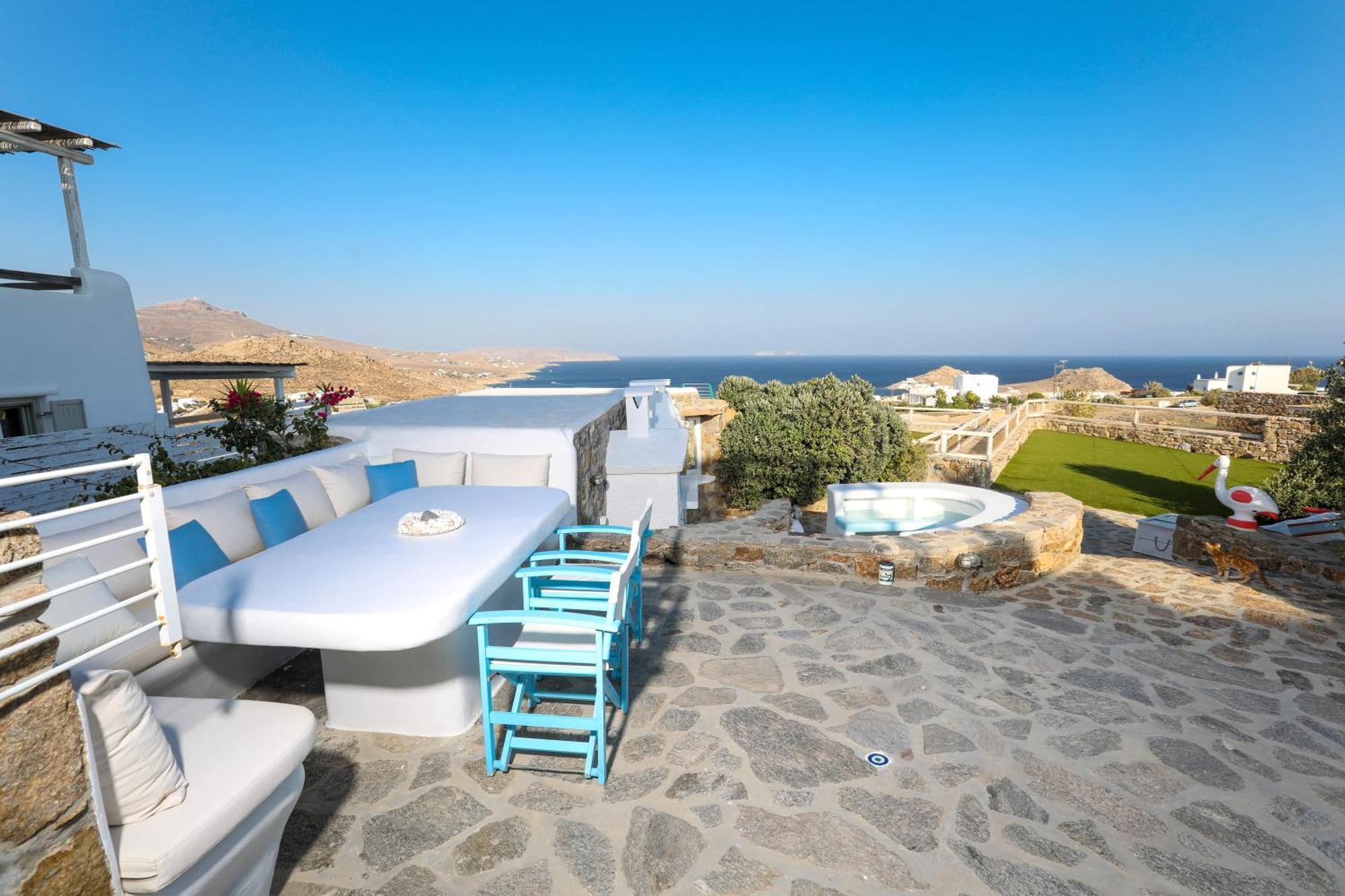 Manolia Luxury Private House By Mykonian Kazarte Villa Kalo Livadi Luaran gambar